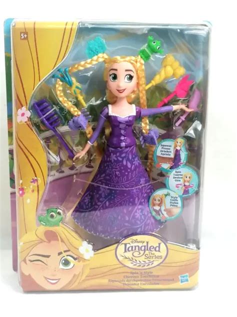 DISNEY PRINCESSES RAIPONCE Cheveux Tourbillon Poupée 20cm HASBRO EUR 17