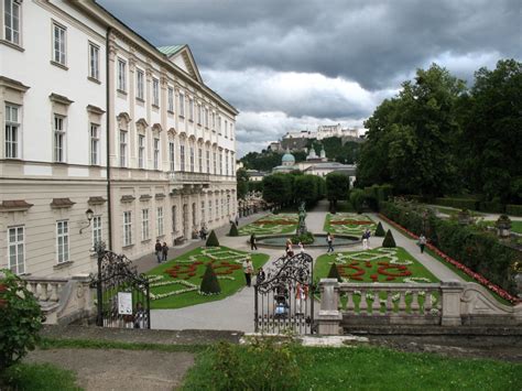 Salzburg Schloss Mirabell Garden Jigsaw Puzzle In Castles Puzzles On