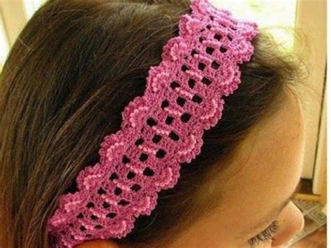 15 Bandeau De Cheveux Au Crochet