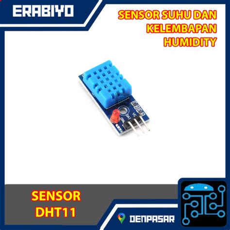 Jual Dht11 Sensor Suhu Dan Kelembaban Arduino Module Kota Denpasar Erabiyo Store Tokopedia