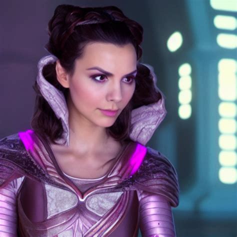 Krea Ai Victoria Justice As Princess Padme In Star Wars Ep