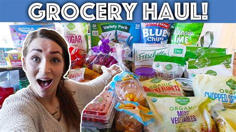 Huge Grocery Haul Bjs Walmart And Lowes Foods Youtube