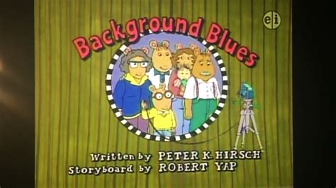 Arthur Background Blues Title Card Youtube