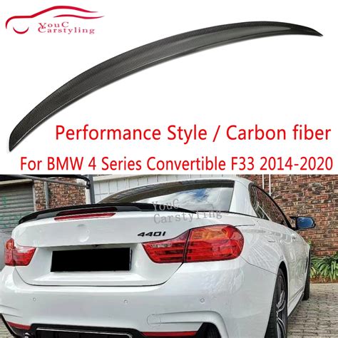 F M Performans Tarz Karbon Fiber Arka Spoiler Kanat I In Bmw Serisi