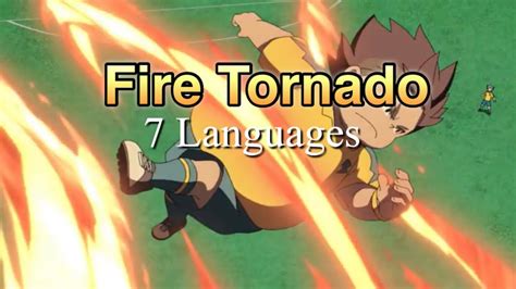 Inazuma Eleven Multi Language 7 Languages Fire Tornado Inazuma