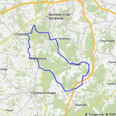 Radwege Und Routen In Und Um Handeloh Bikemap Deine Radrouten