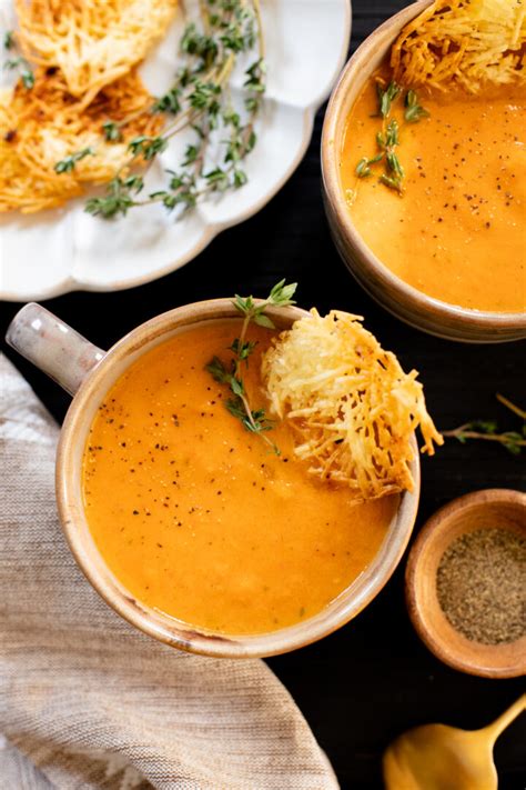 Butternut Squash Tomato Soup This Savory Vegan