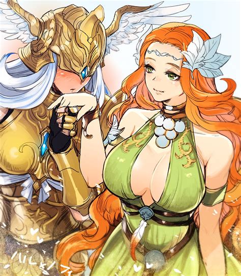 Nophica And Halone Final Fantasy And More Drawn By Joji Chan Danbooru