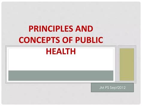 Ppt Principles And Concepts Of Public Health Powerpoint Presentation