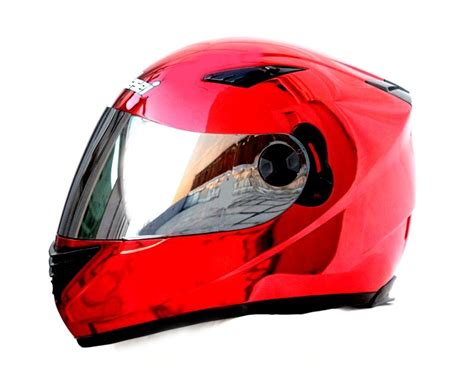 Masei Red Chrome 830 Full Face Motorcycle Helmet Free Shipping For