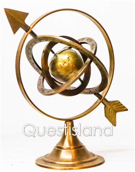 Armillary Astro Celestial Globe Brass Sphere Handmade - Etsy