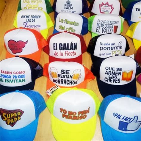 Gorras Personalizadas Nahu Eventos