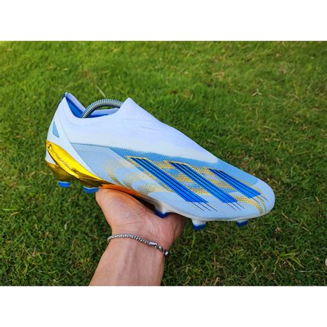 Jual Sepatu Sepak Bola Soccer Adidas X Crazyfast Messi 1 Laceless Las