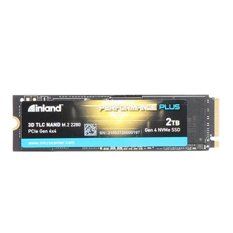 Inland Performance Plus Tb D Tlc Nand Pcie Gen X Nvme M Internal