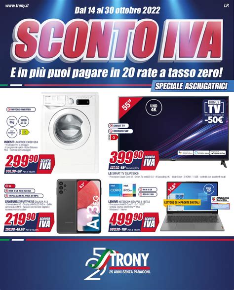 Calam O Trony Sconto Iva