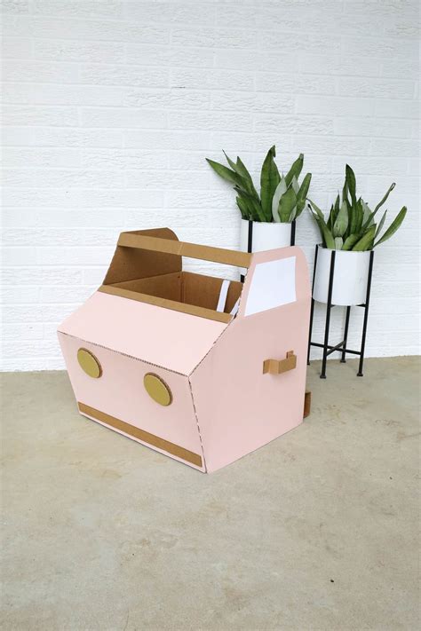 Cardboard Car DIY For Kids! | A Beautiful Mess | Bloglovin’