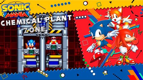 Sonic Mania Chemical Plant Zone Walkthrough Part 2 YouTube