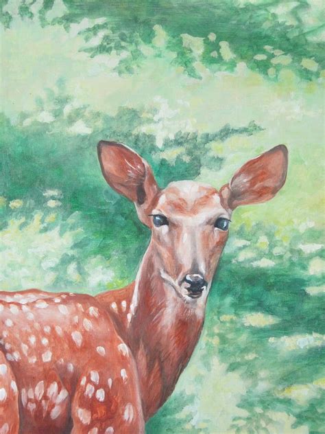 Kulhus Doe Painting By Marcos Byrd Pixels