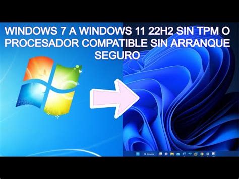 Cómo ACTUALIZAR a Windows 11 DESDE Windows 10 SIN TPM Sin CPU