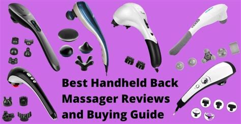 Best Handheld Back Massager Review and Buying Guide 2021