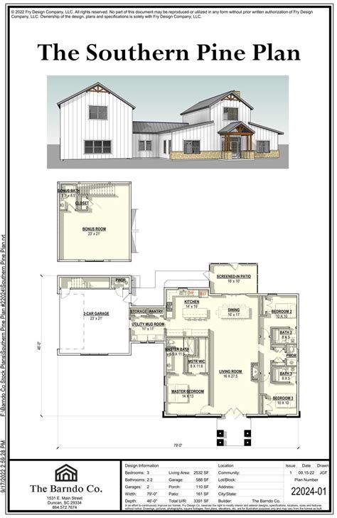 Monitor Style Barndominium With Living Quarters Monitor Barn House Plan