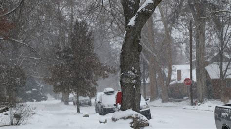 Boise blanketed in the snow