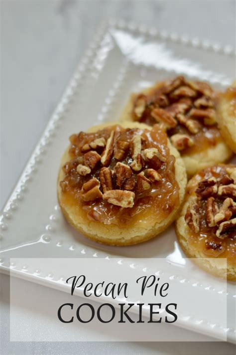 Pecan Pie Cookies - A Blonde's Moment