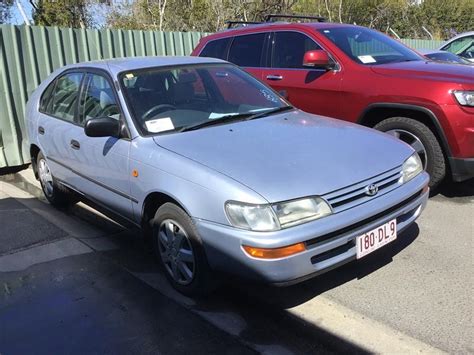 1995 Toyota Corolla Cs X Seca Ae102x Silver 4 Sp Automatic 5d Liftback