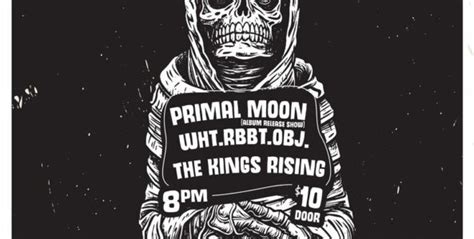 Primal Moon Wht Rbbt Obj The Kings Rising