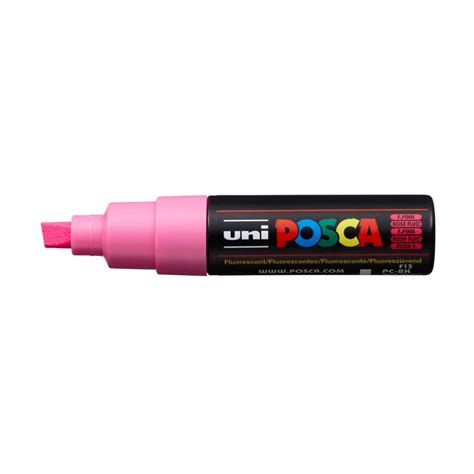 Køb Marker Uni Posca PC 8K fluo pink hos Kontorlands Webshop