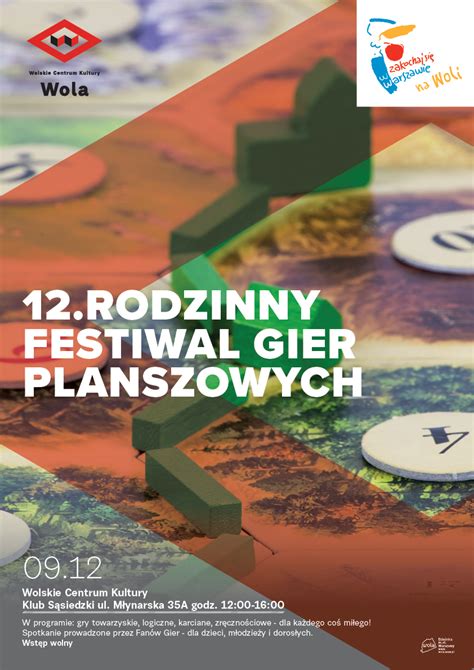 Xii Rodzinny Festiwal Gier Planszowych Fani Gier Organizacja Spotka