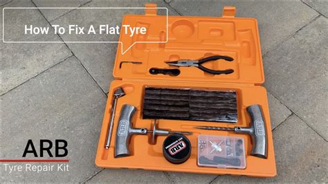 Arb Tyre Repair Kit How To Plug A Punctured Tyre Youtube