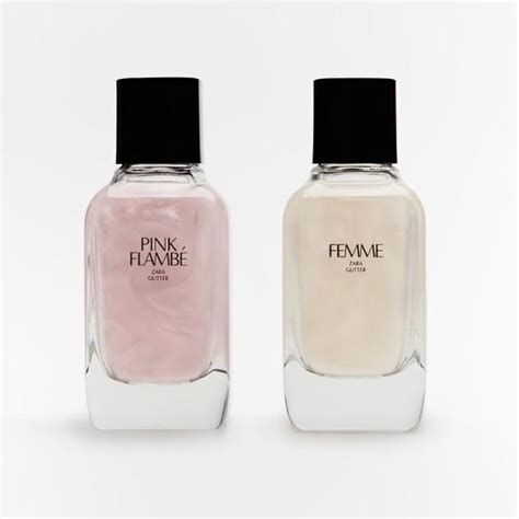 Zara Pink Flambé + Femme Glitter Perfume for Women Fragrance Set EDP ...