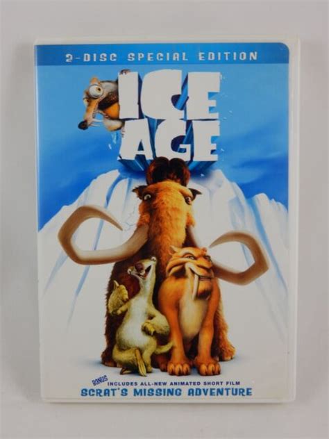 Ice Age Dvd Disc Set Super Cool Edition Widescreen Full