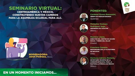 Seminario Virtual Construyendo Nuevos Caminos Para La Asamblea