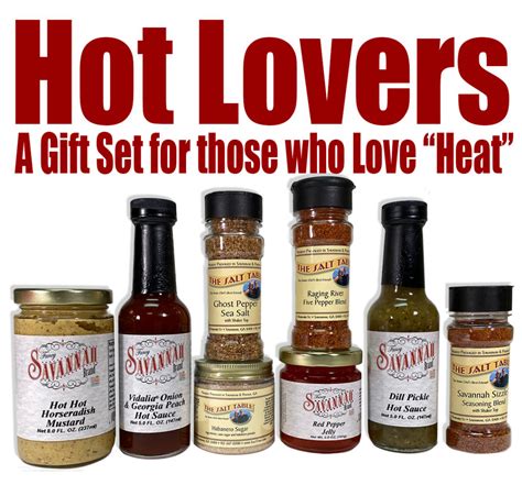 Hot Lovers Gift Set Includes FREE S H Salt Table