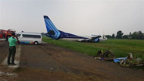 Kronologi Detik Detik Tergelincirnya Pesawat Trigana Air Di Bandara