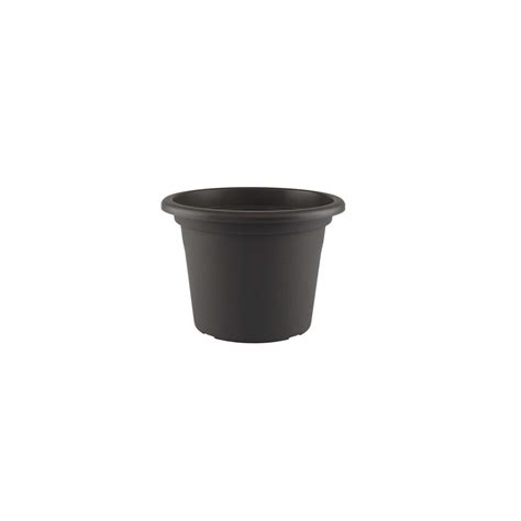 Artevasi Pot De Fleurs Venezia Cilindro 50 Cm Gris Anthracite à