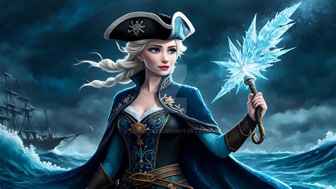 Elsa Pirate Ai Generated By Joshuaecw21985 On Deviantart