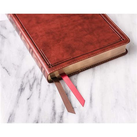 NKJV Large Print Thinline Bible Comfort Print Soft Leather Look