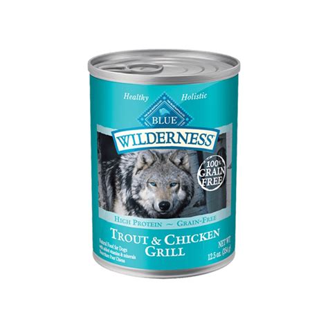 Blue Buffalo Wilderness Grain Free Wet Canned Dog Food Only Natural Pet