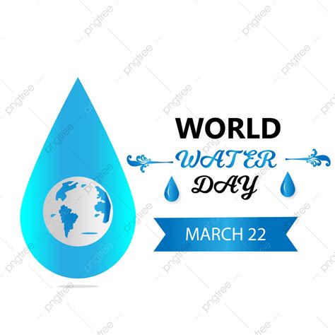 World Water Day Vector Hd PNG Images Hand Drawn World Water Day Vector