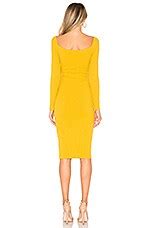 Privacy Please Hunter Midi Dress In Marigold Yellow Revolve