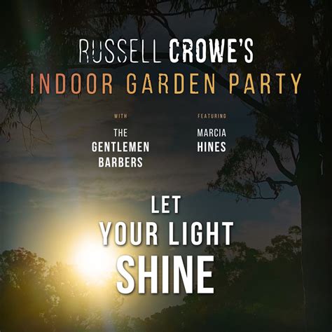 Russell Crowe On Twitter Let Your Light Shine Available Now