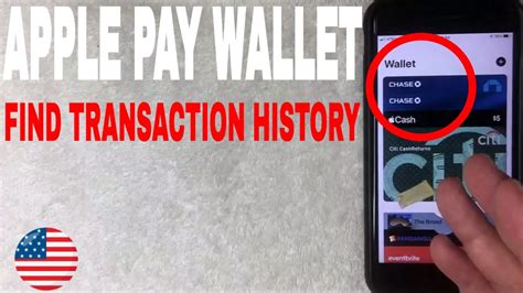 How To See Apple Pay Wallet Transaction History YouTube