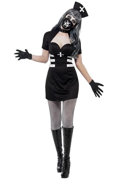 Nurse Delerium Ladies Halloween Fancy Dress Costume Fancy Dress Costume