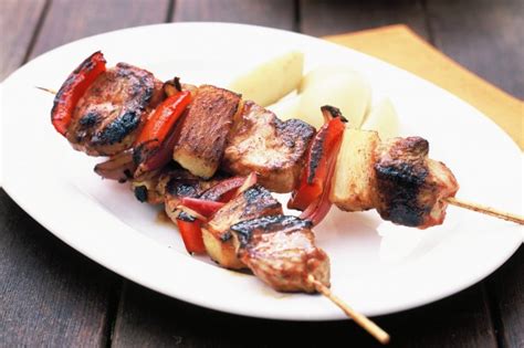 Sweet And Sour Pork Kebabs Recipe Au