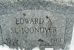 Edward Austin Schoonover 1909 1961 Mémorial Find a Grave