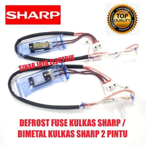 Jual Defrost Fuse Kulkas Sharp Bimetal Kulkas Sharp Pintu Shopee