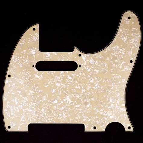 3 Ply Cream Pearloid Pickguard For Usa Mim Standard Fender Reverb